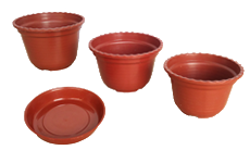 Maceta de plastico vallarta Maceta de plastico vallarta