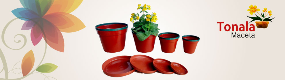 Maceta de plastico Decorativas | Linea Tonala